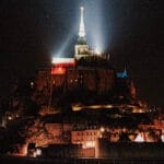 Mont Saint Michel Noite