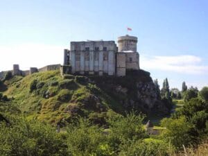 O Castelo medieval de Falaise